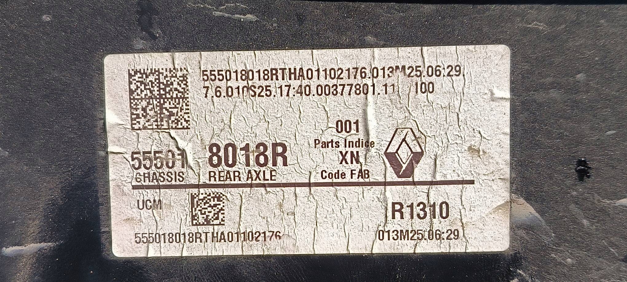 sider axle beam rear part 555010048R DACIA BIGSTER axis rear