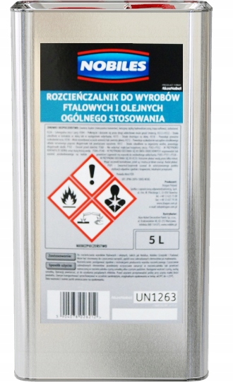 Nobiles Rozcieńczalnik do farb ftalowych olejnych