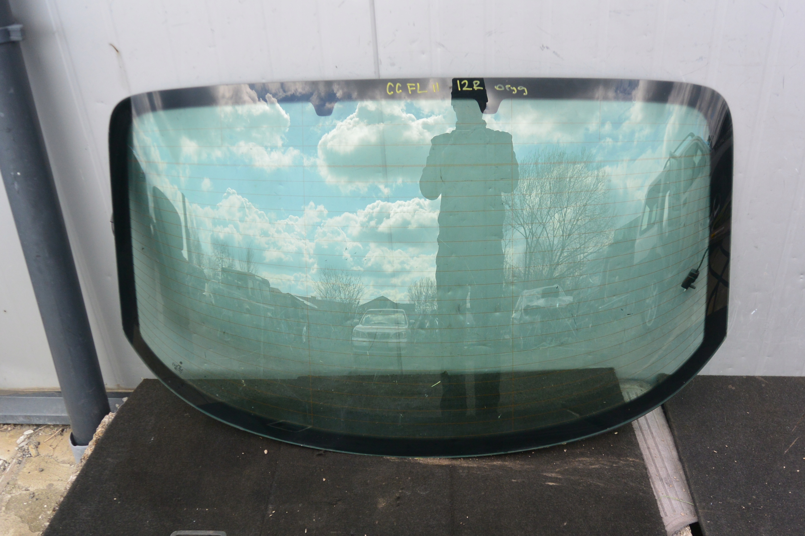 window rear part rear original VW PASSAT CC LIFT 2012 R