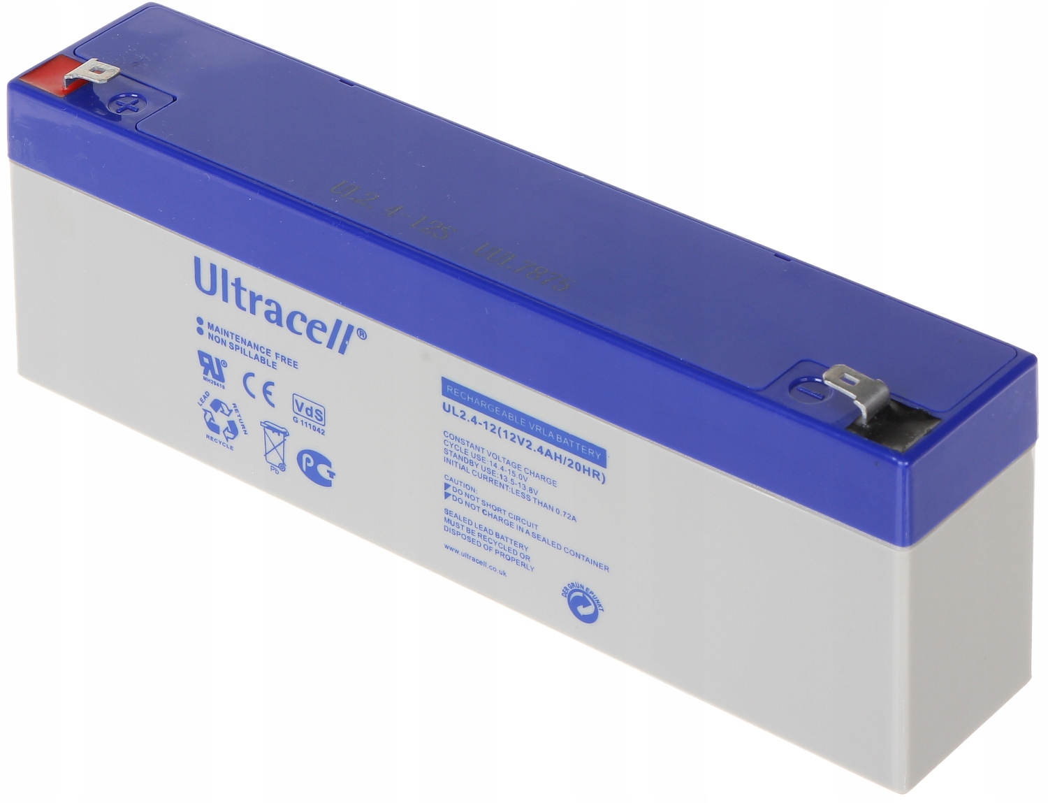 

Akumulator Ul 2.4-12 Ultracell 12V/2.4AH-UL
