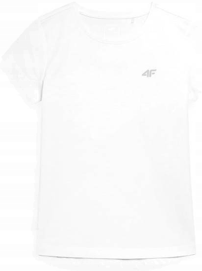 

Koszulka T-shirt 4F HJL22 JTSD001 biała # 128