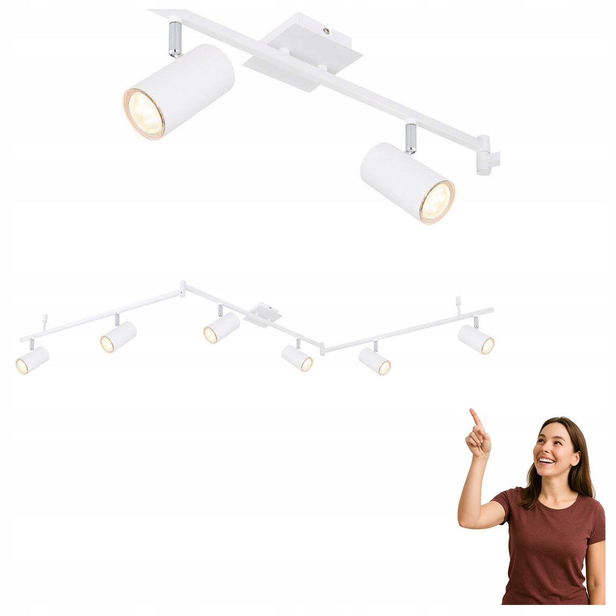 Lampa reflektor spot Robby 57910-6W Globo