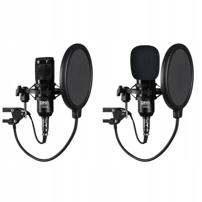 DNA YOU2B ZESTAW MIKROFON + INTERFEJS AUDIO + STATYW + OKABLOWANIE Łączność przewodowa