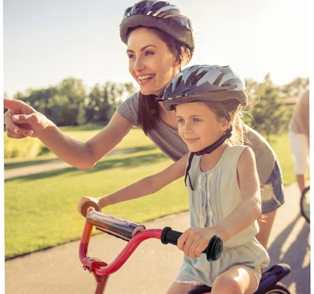 CHWYTY RĄCZKI DO KIEROWNICY ROWEROWE DZIECIĘCE GRIPY DLA DZIECI NA ROWER Kolor dominujący czarny