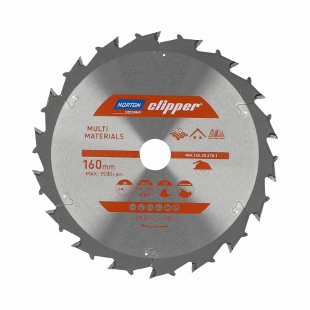 NORTON PIŁA TARCZOWA 230mm x 30mm x 24z MULTI MATE