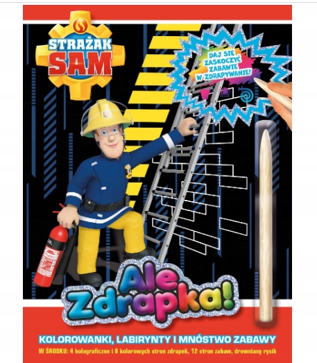 Strażak Sam. Ale zdrapka!