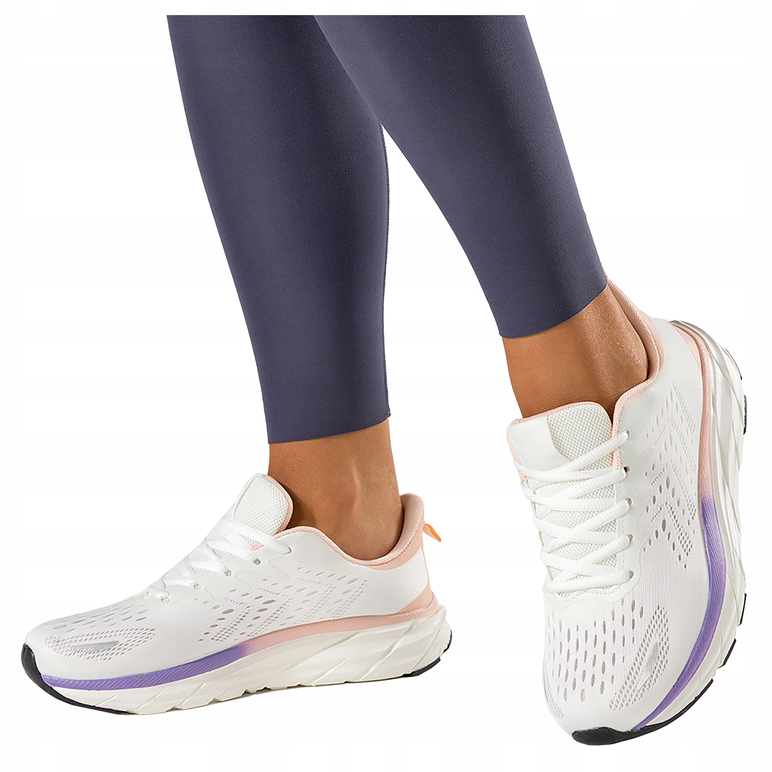 Tenisky Sportovní boty Dámské Bílé Lehké Pohodlné Do Posilovny r 36