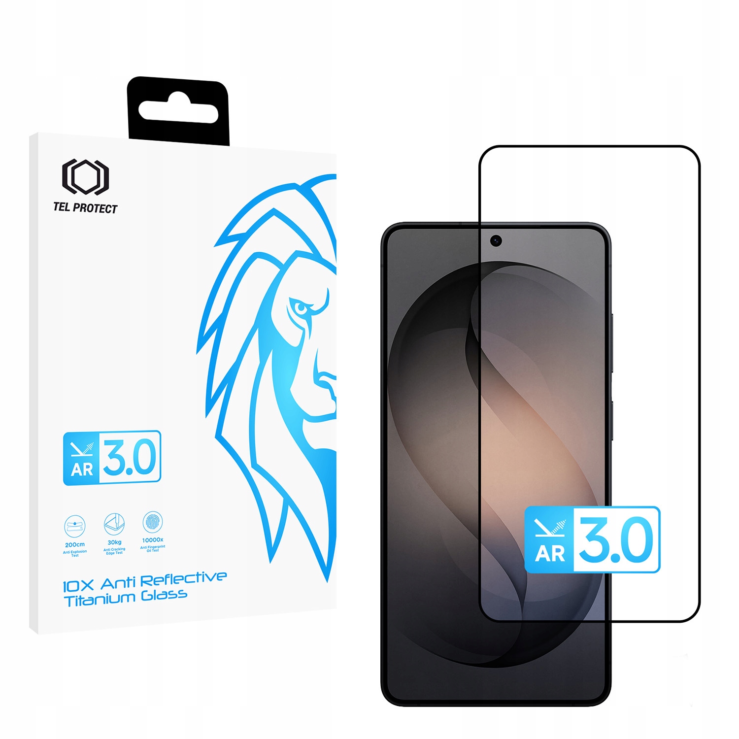Hartowane szkło do Samsung Galaxy S26 Ultra Tel Protect 10X Ar 3.0 Titanium