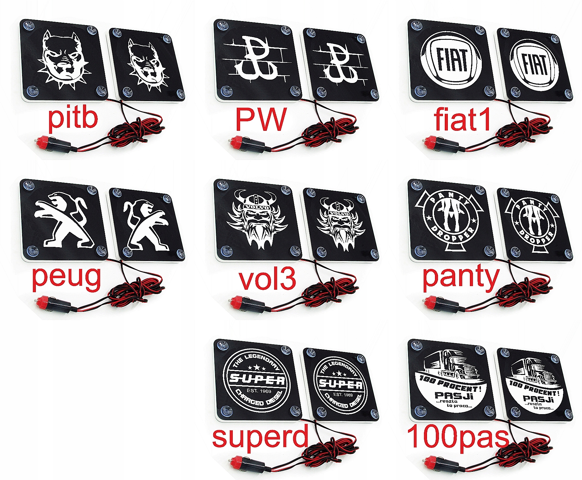 Tabliczka LED narożnikowa SCANIA MAN VOLVO inne EAN (GTIN) 5905311332169