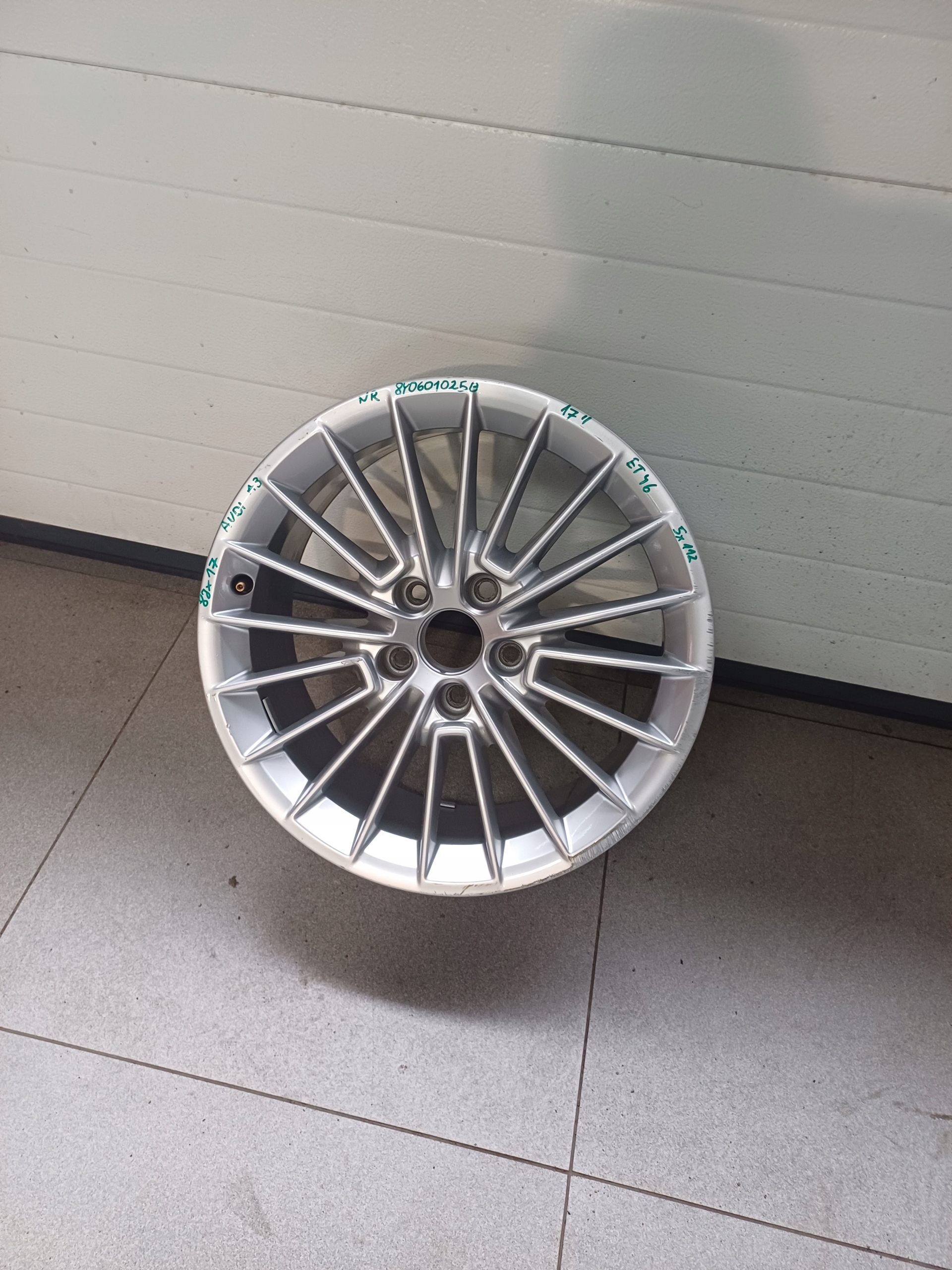 disk disk VW AUDI 17  5 X112 ET 46 8J X17 8Y0601025B