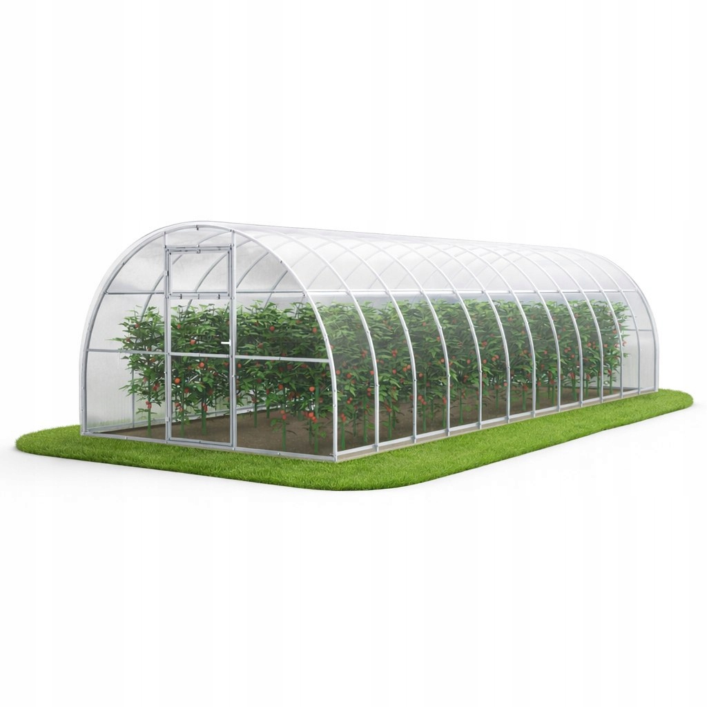 Polykarbonátový skleník Zahradní tunel 3x8 m, profil 40x20, polykarbonát 3 mm