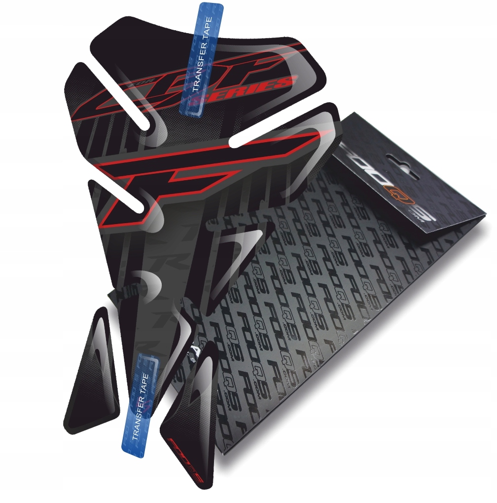 Tank-pad V1 od firmy Fooqs pro Honda Cbf 125 250 500 600 1000 Černý
