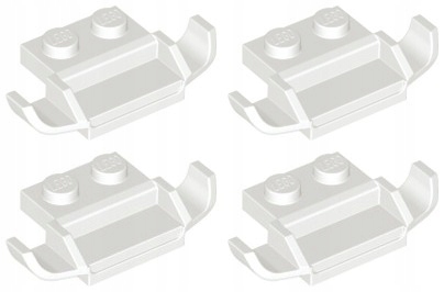 

Lego 50949 Klocek Zderzak biały (4g) 4 szt.