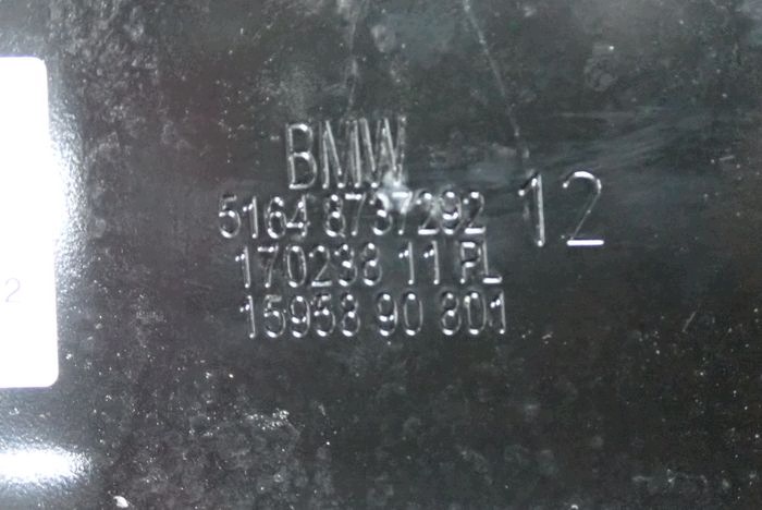 BMW X1 U11 console headlight trim lights right 51648737292