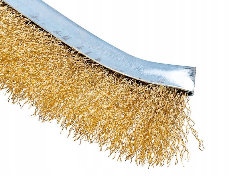 SZCZOTKA DRUCIANA MOSIĘŻNA Z PLASTIKOWĄ RĄCZKĄ EAN (GTIN) 5906741643542