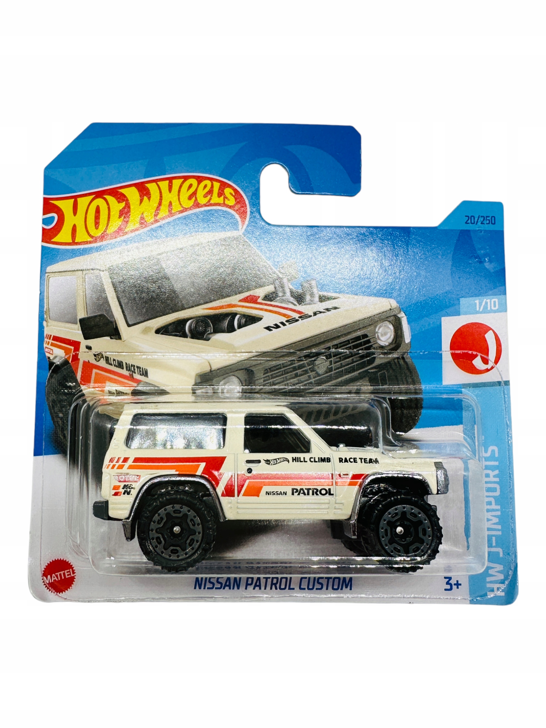 Hot Wheels Resorak Samochód NISAN PATROL WYŚCIG