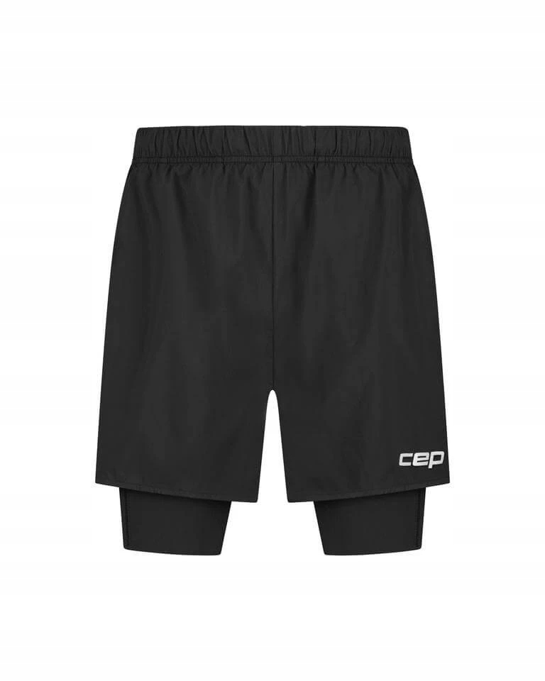 Cep Damskie Sportowe Spodenki Kompresyjne 2w1 Core Run Do Biegania