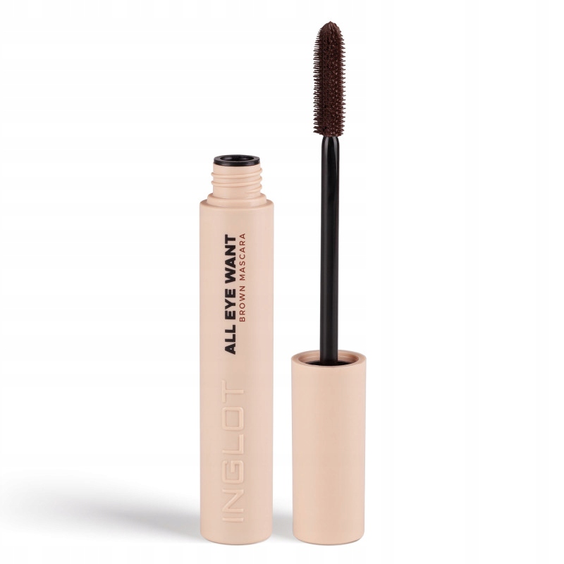 Řasenka Inglot All Eye Want hnědá 8,5 ml
