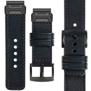 Pásik pre QuickFit 22 mm Fenix 8 7 6 5 kožený, elegantný, exkluzívny Movear