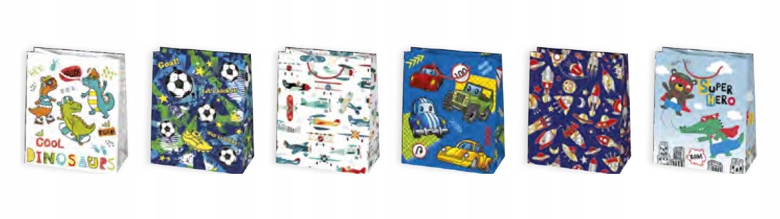Torebka na prezenty DZIECIĘCE mix T4 1szt.