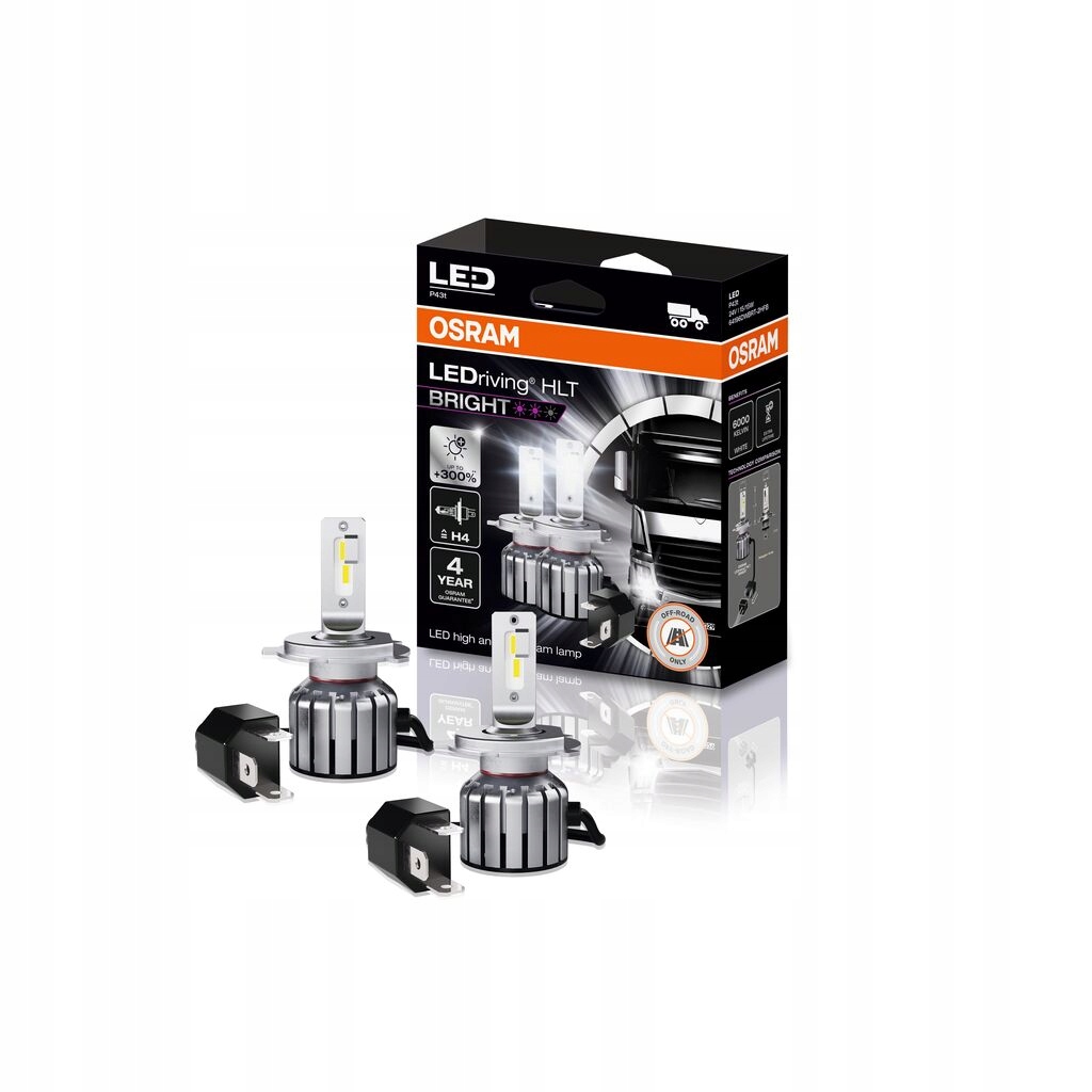 Osram Led nákladní žárovky Hlt H4 24V