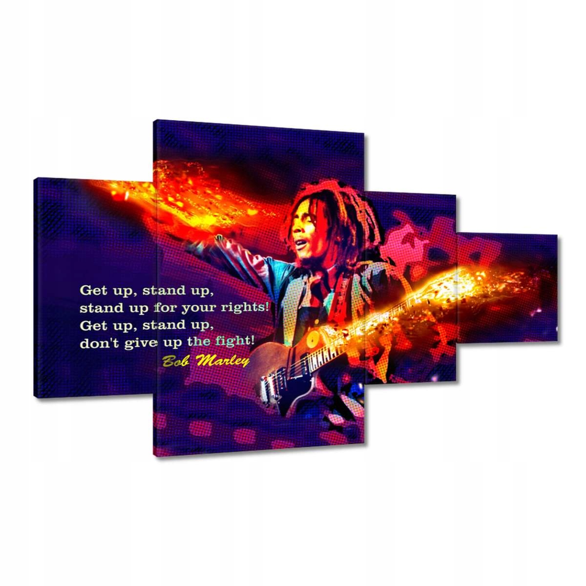 Obrazy 130x80 Bob Marley na koncertě