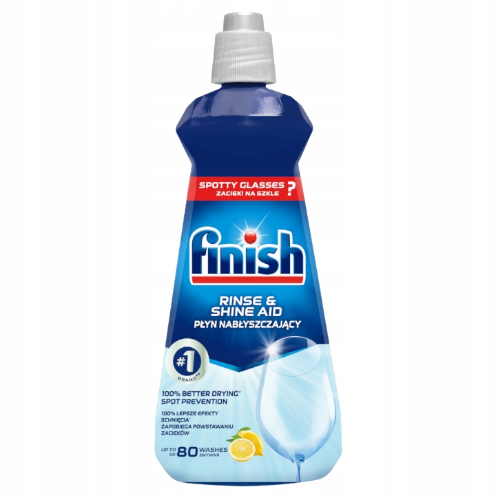 

Finish Nabłyszczacz płyn do zmywarek 400ml Lemon