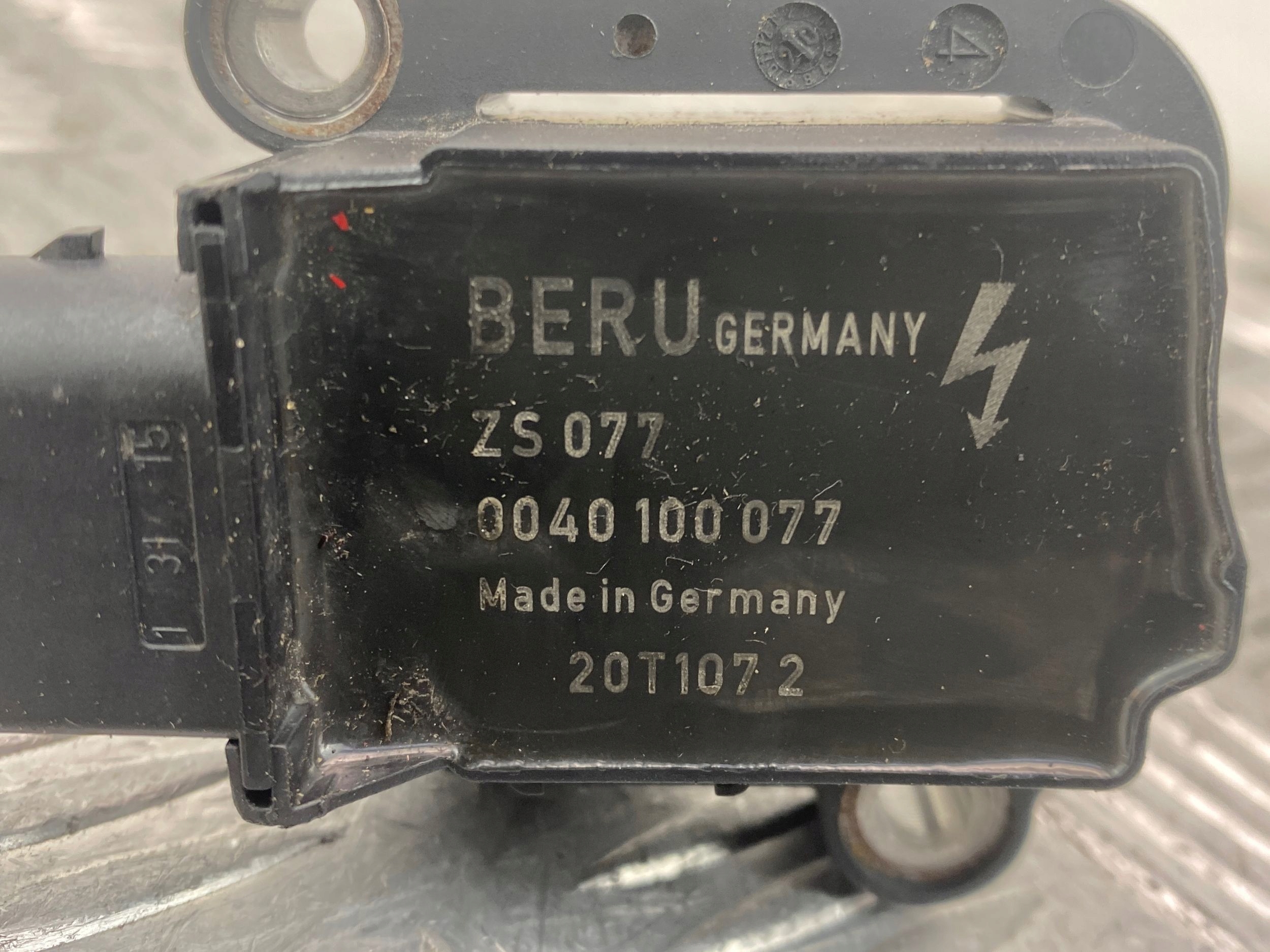 Mercedes C200 W204 1.8 CGI coil ignition ZS077
