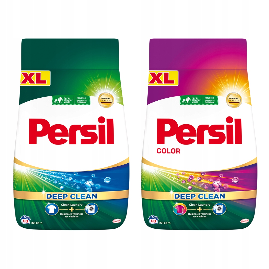 Levně Persil Universal Color prací prášek 100 praní sada 2x 2,75kg