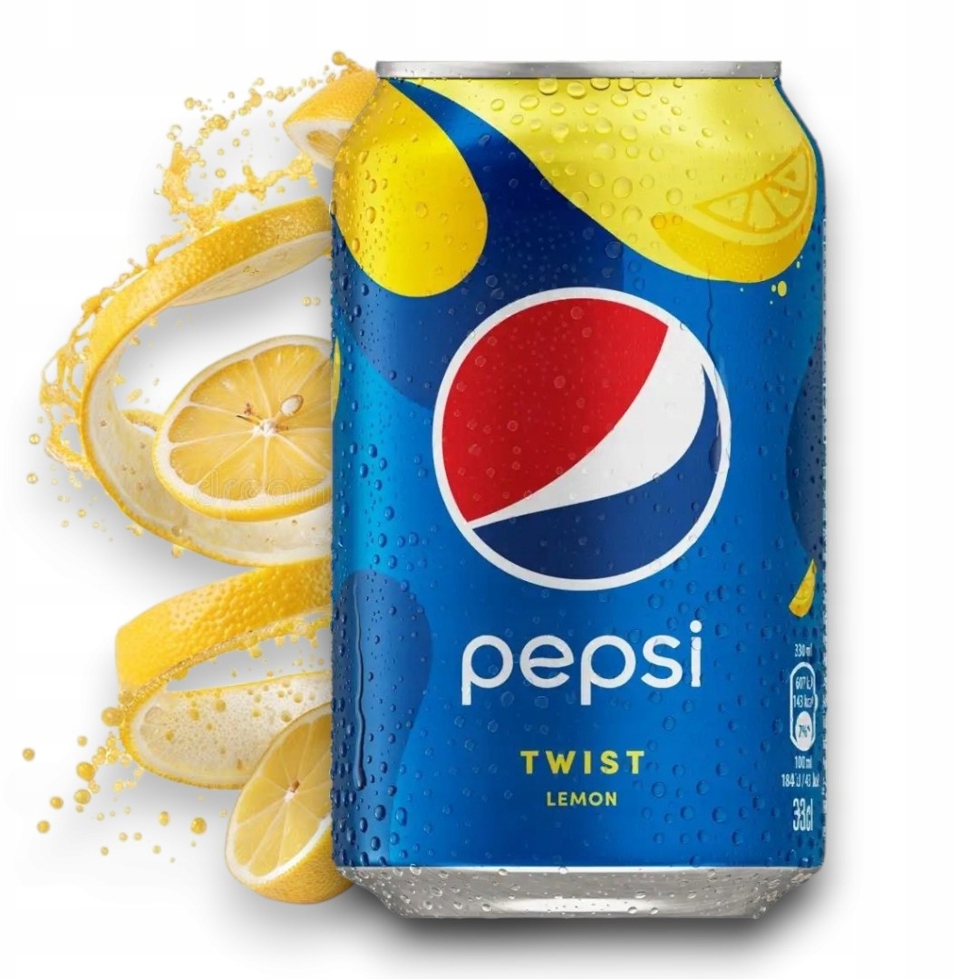 Set 24 ks Nápoj Pepsi Lemon Twist Plechovka 330 ml
