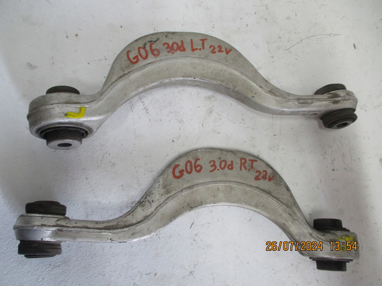 QUERLENKER QUERLENKER RECHTS LINKS HINTEN HECK BMW X6 G06 3,0D 6878022 6878021