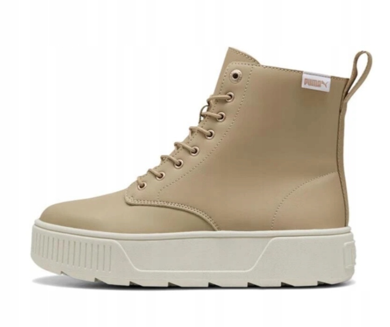 Dámské vysoké zimní boty Puma Karmen hnědé 400883-02 vel. 39