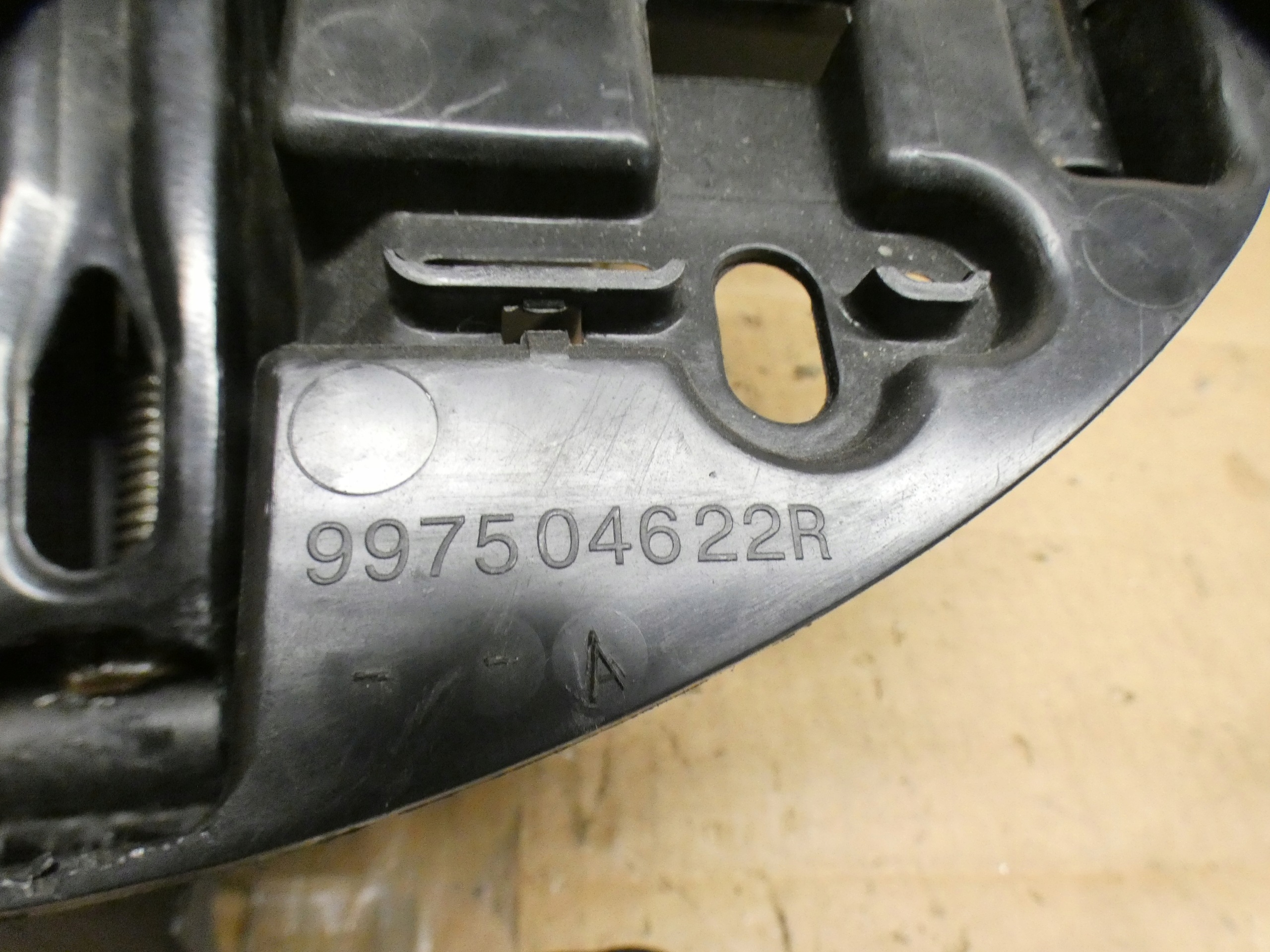 Renault Megane IV insert roues de la roue de secours 997504622R