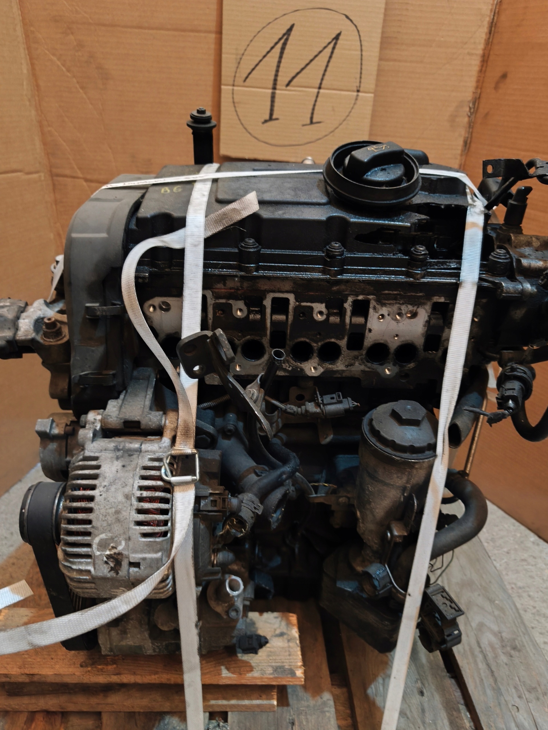 engine 2.0TDI 140KM BKP complete VW PASSAT B6 AUDI A3 TOLEDO LEON PEWNIAK