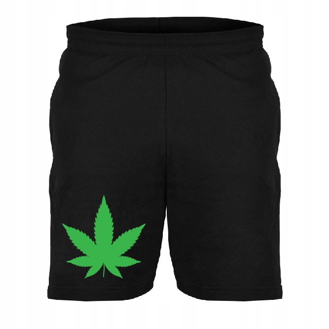 SPODENKI PREZENT MARICHUANA GANJA ZIOŁO NADRUK