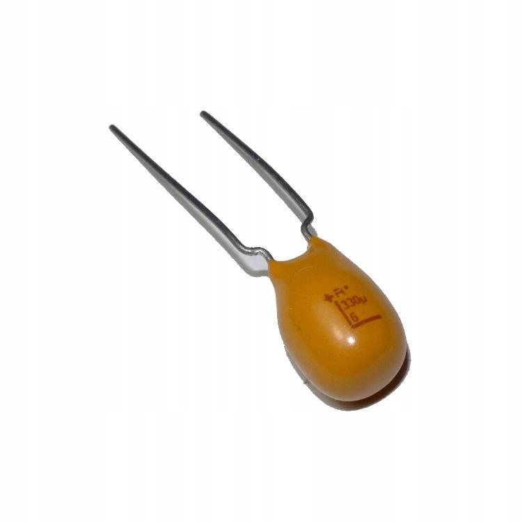 

330uF 6.3V 5mm Kondensator Tantalowy [1szt] #A678