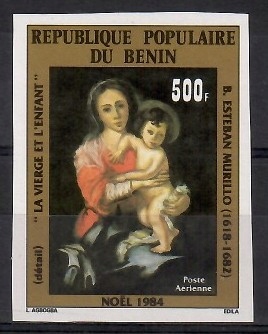 Benin 1984 Mi 379B Czyste **