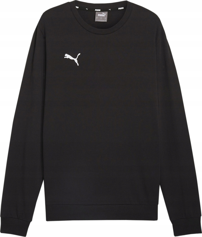 Pánská Mikina Puma Team Goal Casuals Crew Neck Sweat Černá 658592 03 vel M