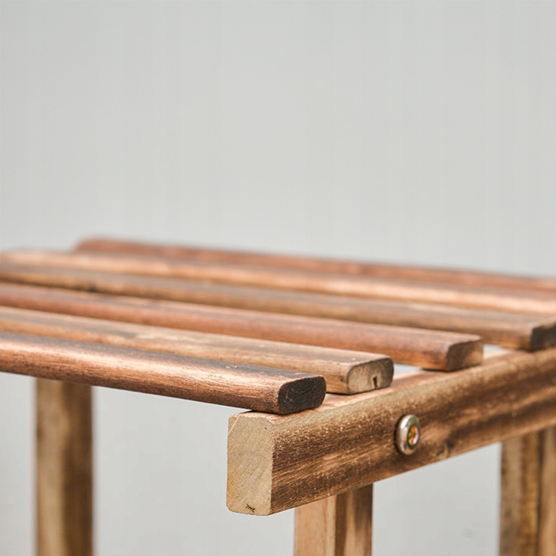 STOJĄCY KWIETNIK DREWNIANY STOJAK NA KWIATY ROŚLINY 7 POZIOMÓW + AKCESORIA Marka MuvuHome