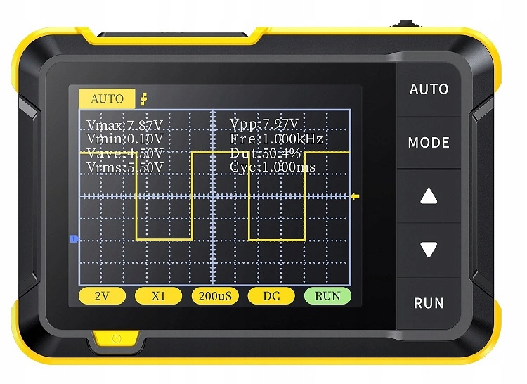FNIRSI mini oscyloskop cyfrowy 2x200kHz 2,5MSa/s dwukanałowy LCD DSO152 EAN (GTIN) 5905191064679