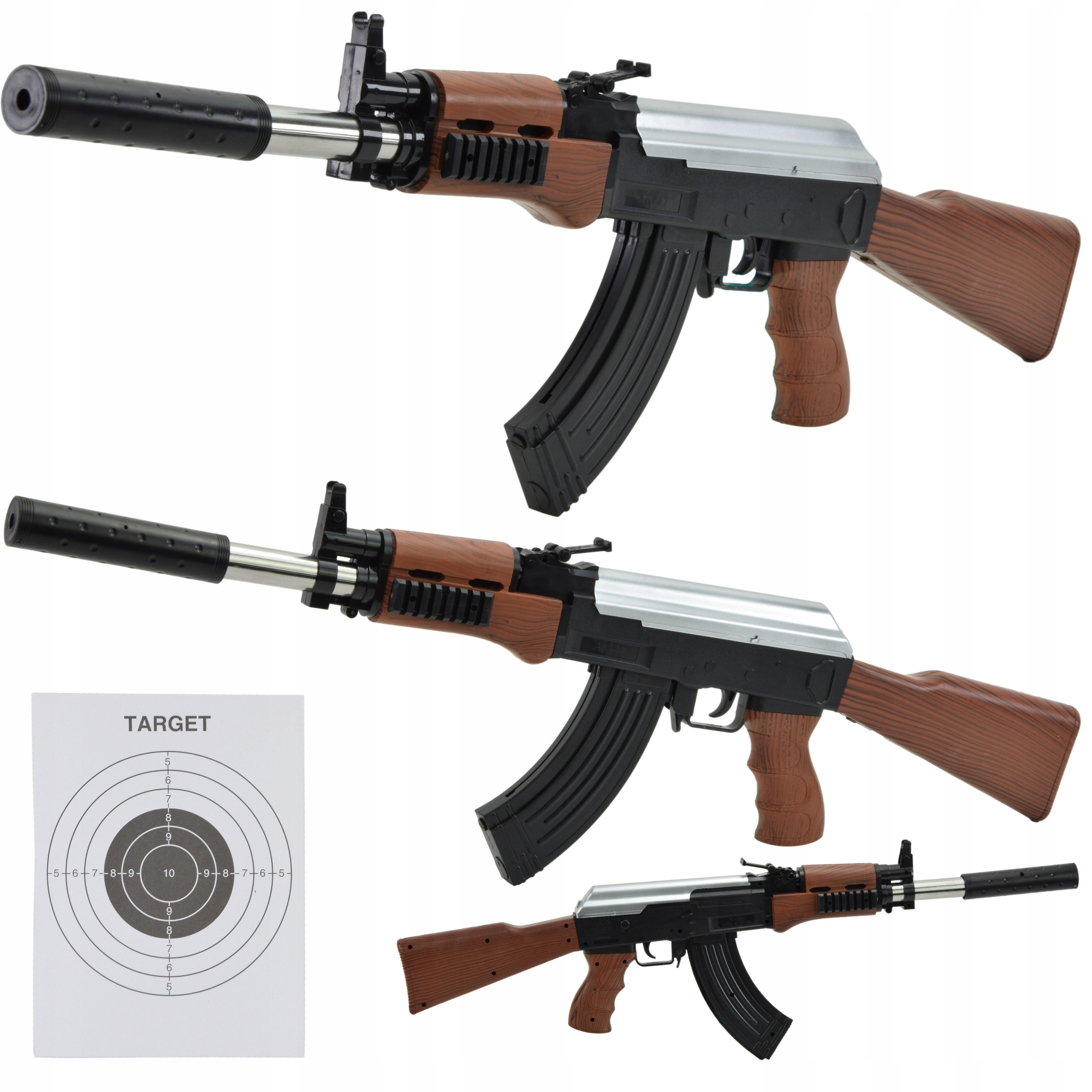 

Karabin Na Kulki 6MM AK47 Pistolet Replika 73 CM