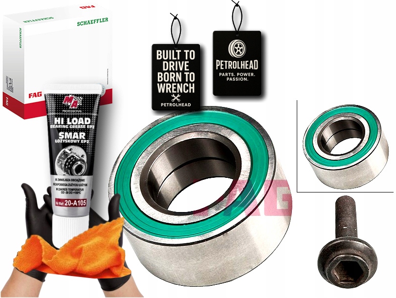 Sada Ložiska Kola Zadní L/p Audi A4 B6 A4 B7 1.8-4.2 #Petrolhead Pro+ Kit7