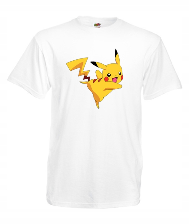 

XXL Koszulka Męska Pokemon Go Pikachu Pokeball
