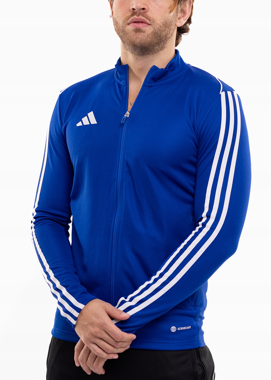 Pánská Rozepínací mikina adidas Tiro 23 Sportovní tréninková fotbalová mikina vel S
