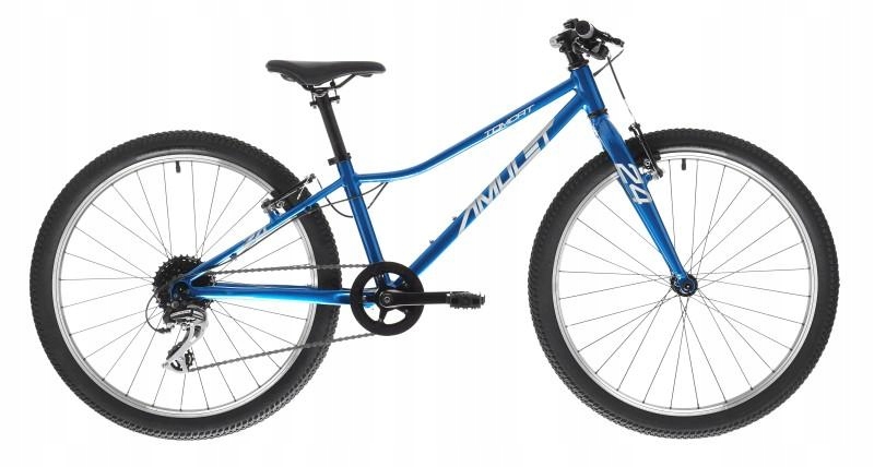 Lekki Rower Dziecięcy Amulet Tomcat 24 Sh Strong Blue Silver 2025
