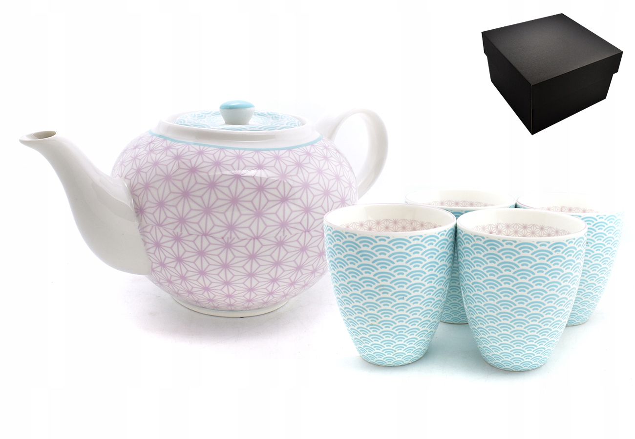 Komplet do herbaty Irono I czajniczek 1200 ml 4 czarki