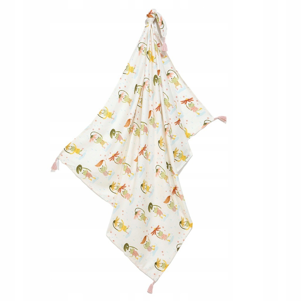 La Millou Otulacz Bamboo Frogs M 100 x 120 cm