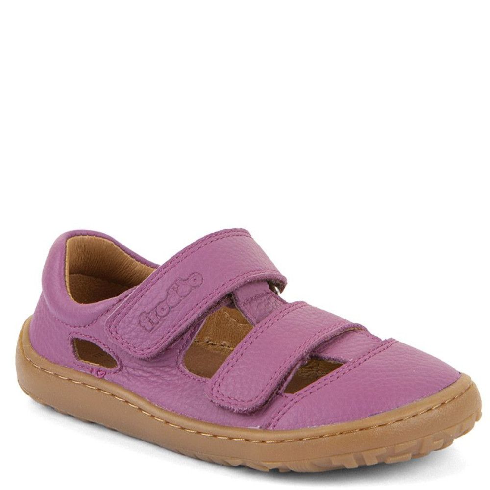 Froddo G3150291-7 dziewczęce sandały barefoot na rzepy skóra hydrofobowa 27