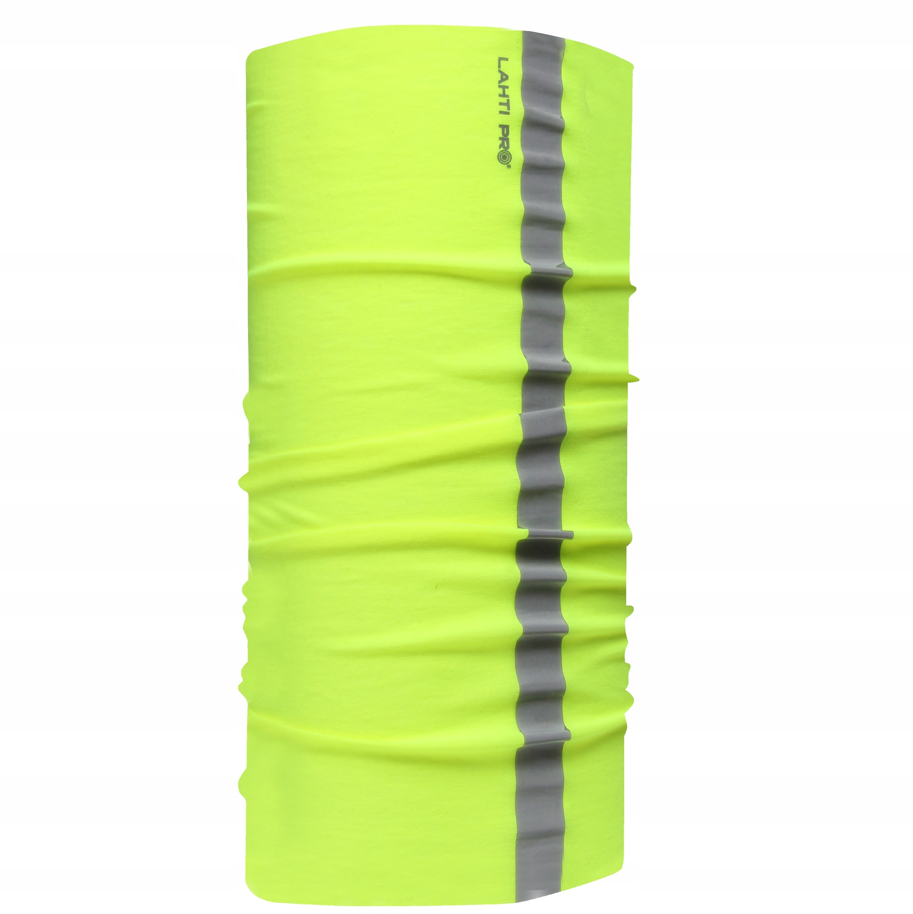 LAHTI CHUSTA WIELOFUNKCYJNA ŻÓŁTA Z PASEM ODBLASK. Rozmiar uniwersalny