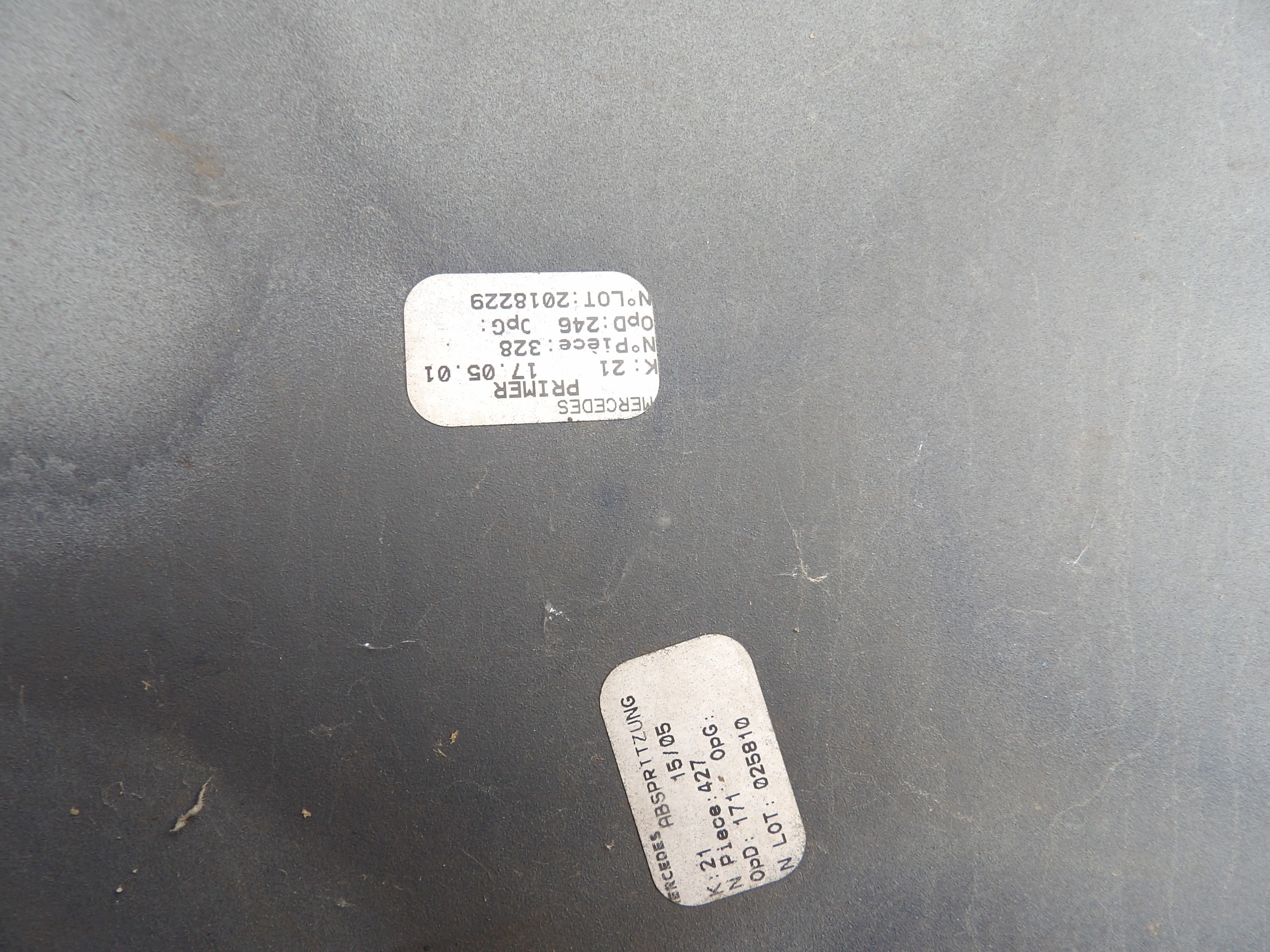 Mercedes A 140 fender front right 933